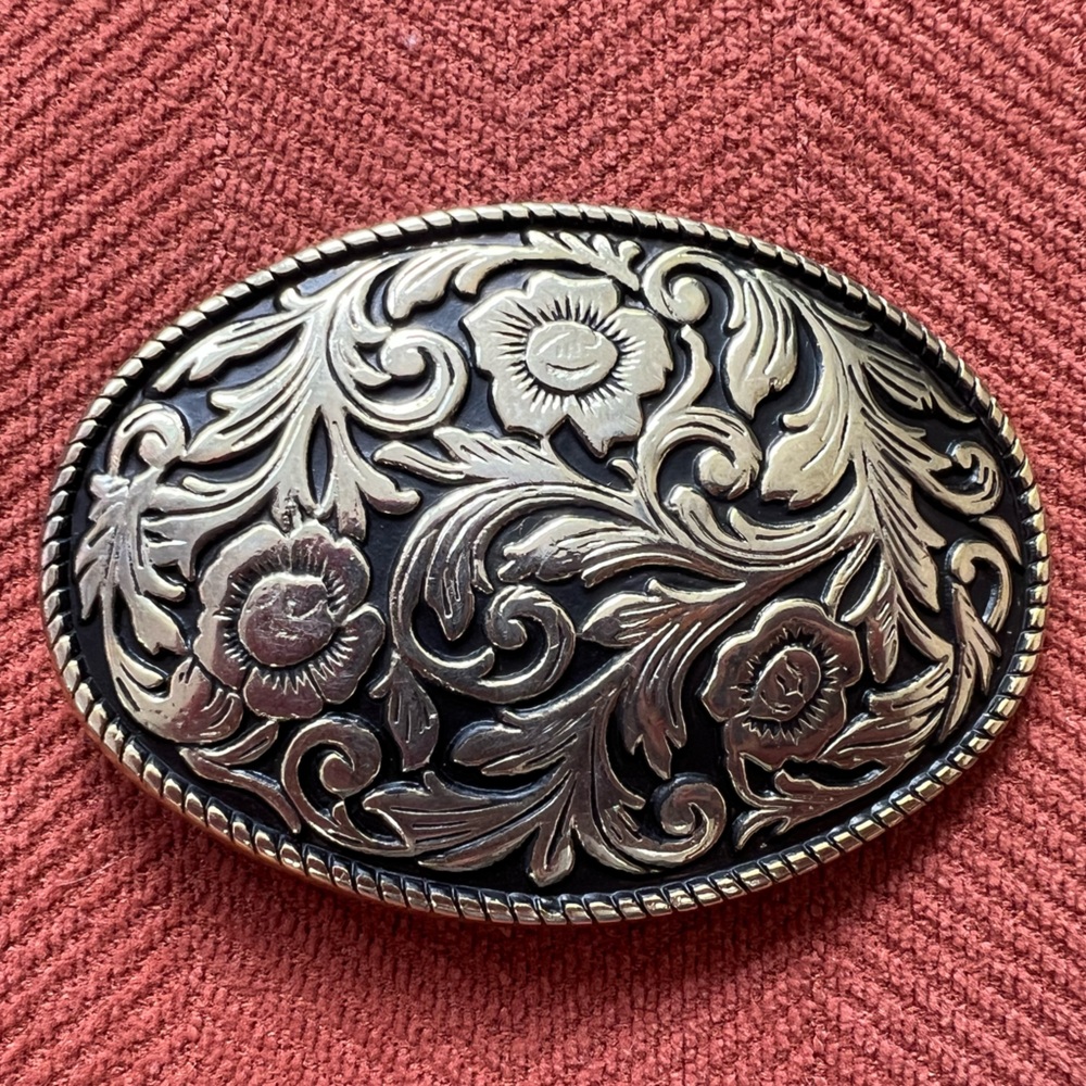 Floral Belt Buckle